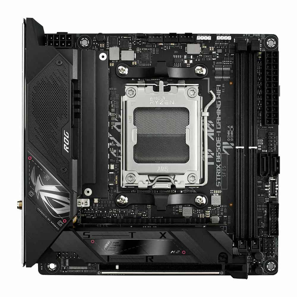 ASUS ROG Strix AMD B650E-I Gaming WiFi PCIe 5.0 DDR5 mini-ITX Motherboard